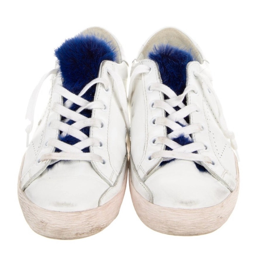 Golden Goose Leather Distressed Accents Sneakers - Picture 3 of 5